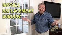 How to Install a Replacement Window