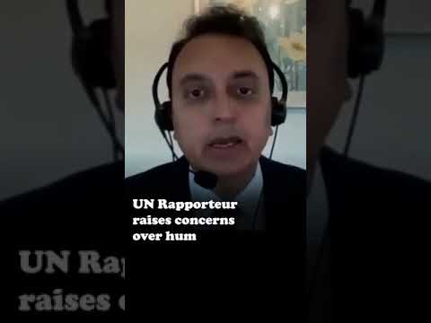 UN Rapporteur raises concerns over human rights conditions in Iran