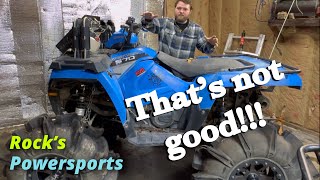 Polaris Sportsman 570 in need of major engine repair.. by Rocks Powersports 16,887 views 2 months ago 13 minutes, 25 seconds
