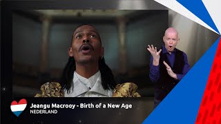 Jeangu Macrooy - Birth Of A New Age | Nederland | Sign Dance | Esc21