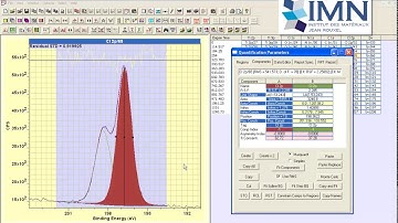 Charge Correction Applied to Rows of Spectra within a Single File in CasaXPS