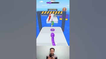 level 28 Snake Run Race 3D All Levels Gameplay Walkthrough Android part 1 #gaming #shorts