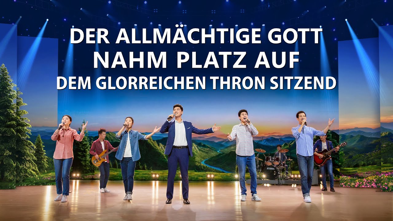 Christliches Musikvideo 2020 | Der Allmächtige Gott nahm Platz auf dem glorreichen Thron sitzend