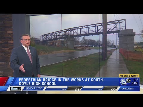 Pedestrian bridge in the works at South-Doyle High School