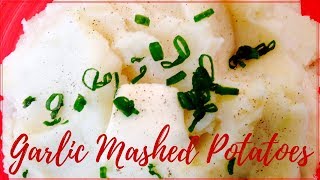 DELICIOUS GARLIC MASHED POTATOES | SIDE DISH | ThymeWithApril