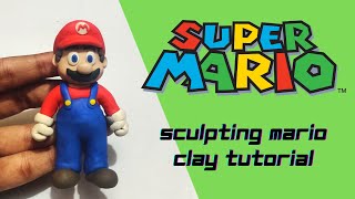 Sculpting Mario | clay tutorial | (Sculpt with Amiq)