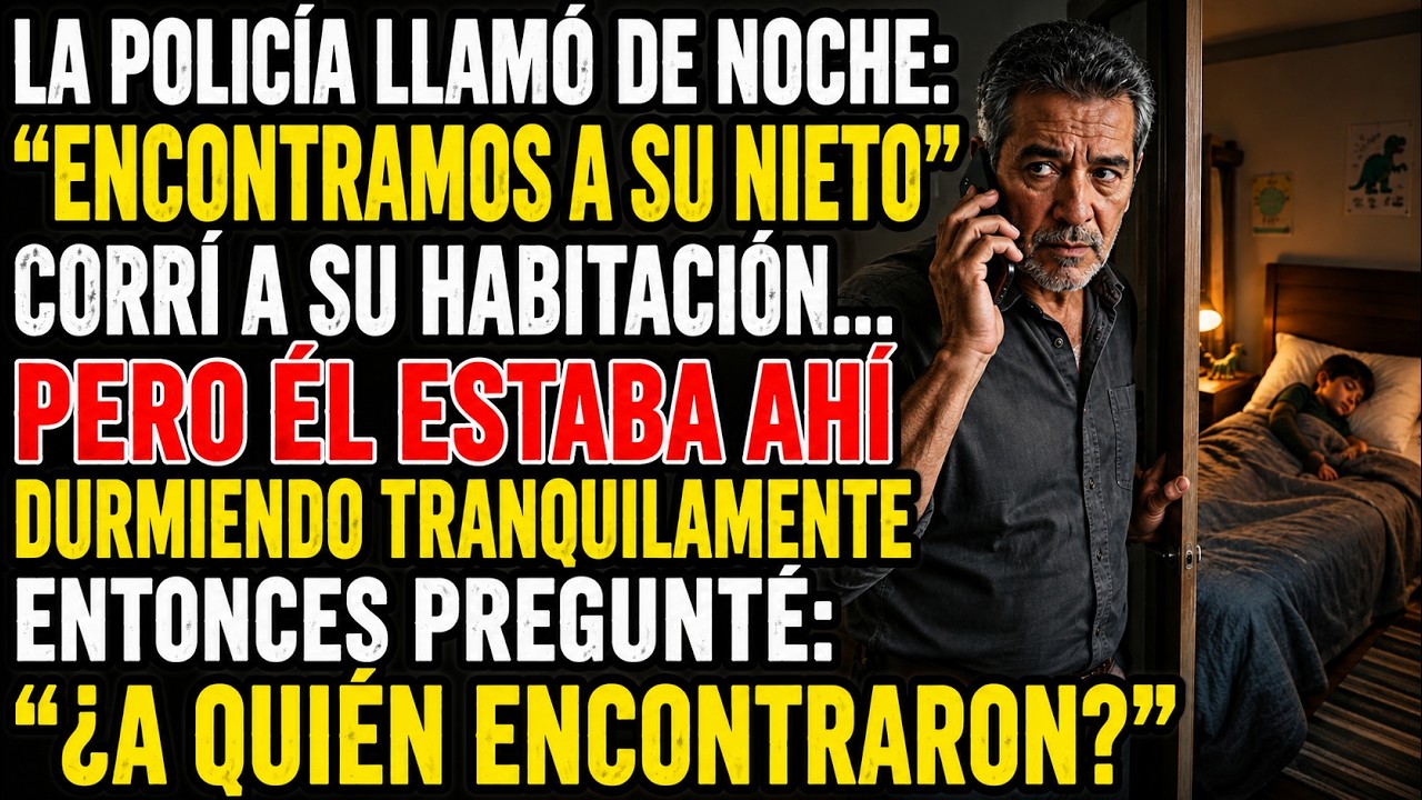 La Policía Encontró a Mi Nieto Desaparecido… Pero Él Estaba Durmiendo en Mi Casa