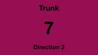 [SBS Transit] Trunk Bus Service 7 - Direction 2 Hyperlapse