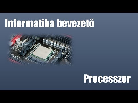 Videó: Mi A Processzor