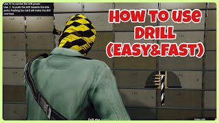 GTA V Fleeca Job Drill Tutorial ~ How To Use The Drill (Easy & Fast) screenshot 5