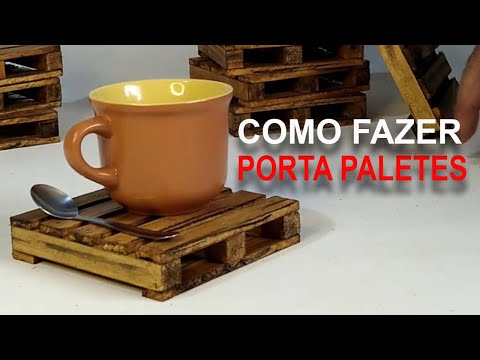 Como fazer porta paletes  com técnica de envelhecimento #marcenariacriativa