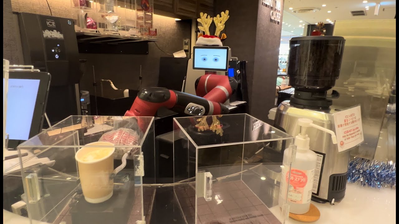 Этот робот приготовил мне кофе в Токио