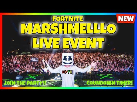 New Marshmello Live Event At Pleasant Park Countdown Timer - new marshmello live event at pleasant park countdown timer fortnite ruslar online