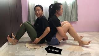 Leg Press With Partner (Exercise)