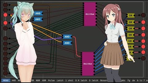 Addressing ram Digital Logic Sim