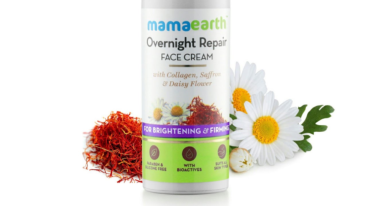Mamaearth Overnight Repair Face Cream Information YouTube