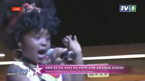 amanda performing" umu nkhoyo/ Edward hlad@ ZNBC t...