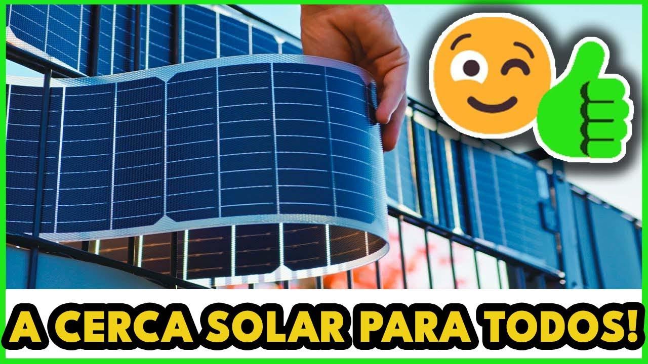 Cerca solar com módulo fotovoltaico: mais privacidade e energia para sua casa!