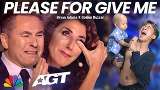 Golden Buzzer The jury cry when the strange baby from the Filipino sang the Please For Give me song by Andri & Alby 25,767 views 3 months ago 4 minutes, 22 seconds