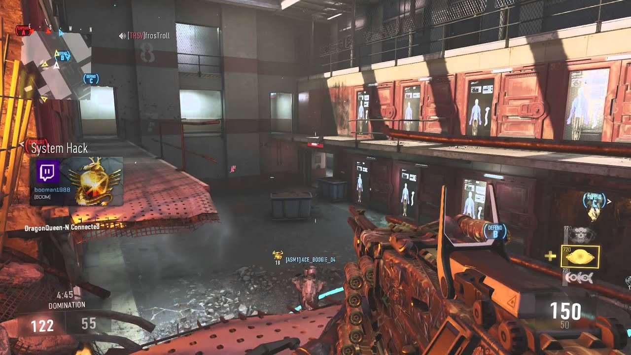 call of duty advance warfare dna bomb on map riot - YouTube