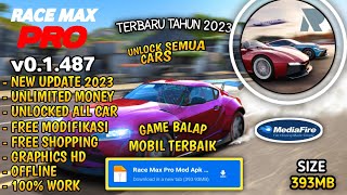 UPDATE LAGI !! Game Race Max Pro Mod Apk v0.1.487 Terbaru 2023 - Unlimited Money & Unlock All Cars screenshot 1