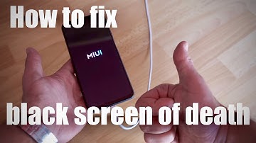 How to solve black screen on Poco M3