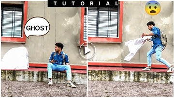 Horror Prank | Invisible  Ghost Effect Video Editing Tutorial kinemaster | Editing Ki Dukan