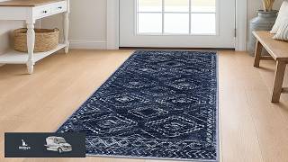 Boho Kitchen Runner Rug 2x5 Washable Runner Rug Soft Runners for Hallways