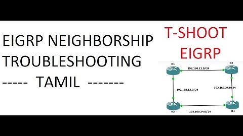 EIGRP Neighborship  Troubleshooting || [TAMIL]