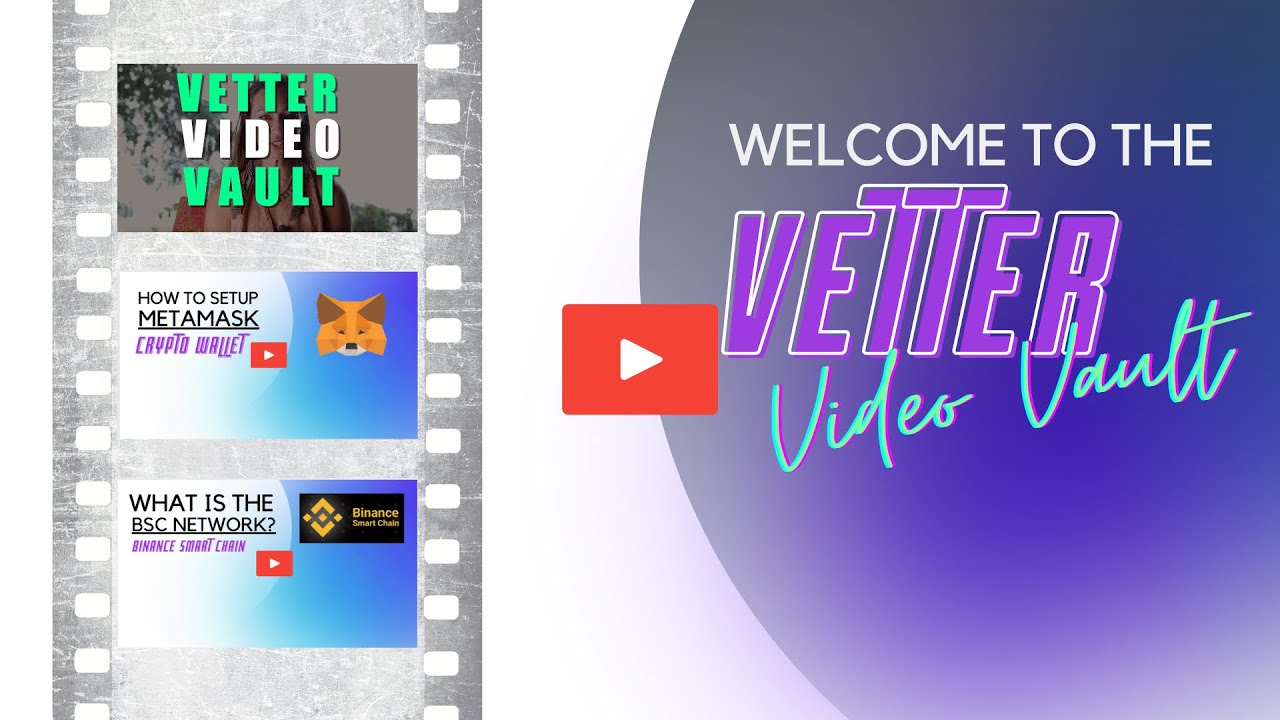 Video Vault Onboarding | Navigate Crypto Markets, Presales, Private Sales, Fairlaunches and IDOs