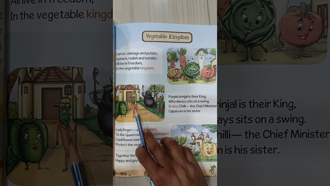 Term-2 | Class-1 | Sparkles | L-5 : Vegetable Kingdom