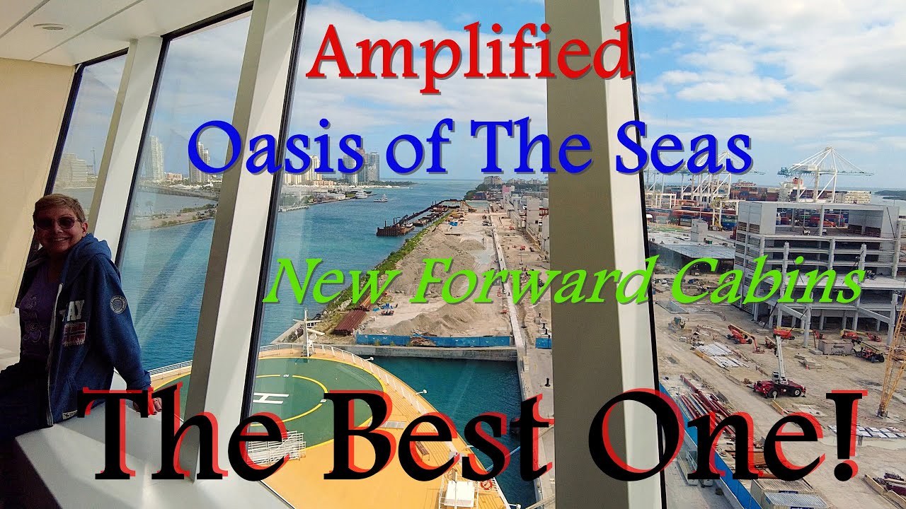 Oasis of The Seas Forward Facing Ultimate Oceanview 4K Cabin Review...The Best One is 14526 or 14126