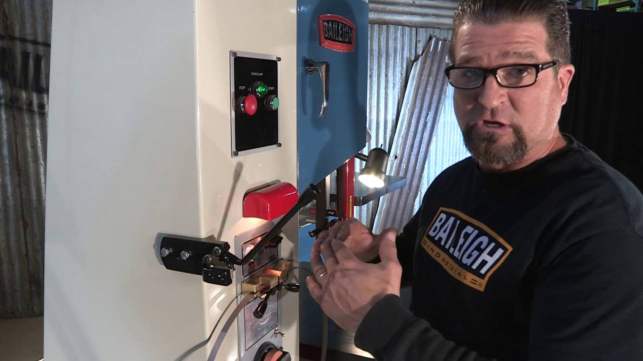 Baileigh Industrial Bandsaw Blade Welder available on all Baileigh