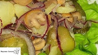 Салат Грибы на поляне Салат Грибы на поляне