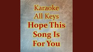 Hope This Song Is For You (Guitar Version)