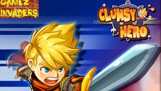 Let's Play Clumsy Hero Mobile & Tablet First Look Game Review screenshot 1