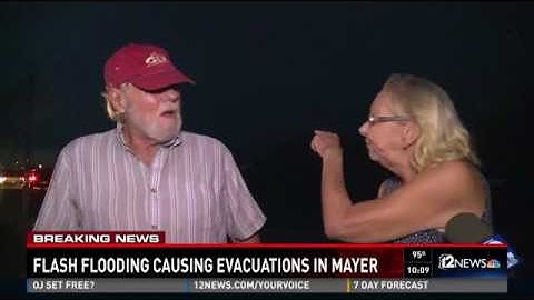 Flooding forces evacuations in Yavapai County