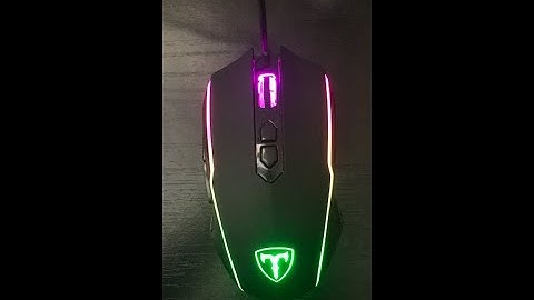 PicTek Gaming mouse unboxing