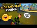 Hide And Seek Prank- Funny Prank In Clash Squad Rank- Romeo Gamer