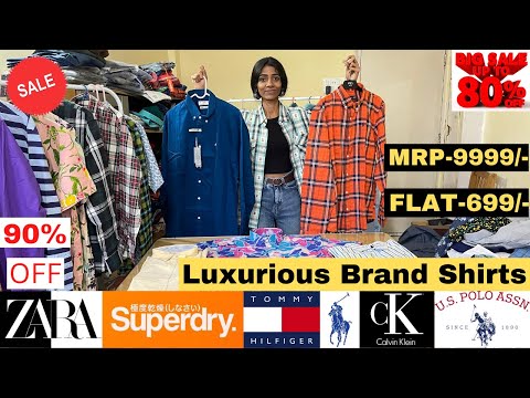 Branded Shirts in Mumbai 🔥| Tommy - US-Polo - Blackberry - Zara | Luxurious Brands Ralph