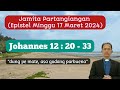 Jamita partangiangan epistel minggu tgl 17 maret 2024 johannes 122033