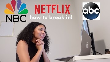 How to find a job in the Entertainment Industry!