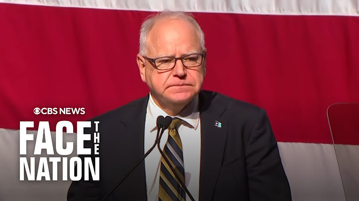 Tim Walz addresses 2024 election loss, discusses path forward