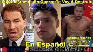 Ryan Garcia Arremete Con Insultos Contra Eddie Hearn Y Lo Amenaza Ryan ¡Eres Un Corrupto De M1ERD@!