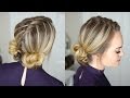 Waterfall Mohawk + Double Low Buns