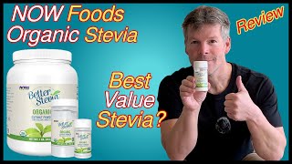 Now Foods Organic Better Stevia Extract Powder Review