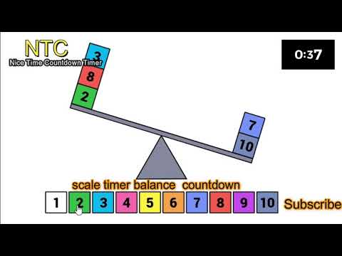scale timer balance  countdown