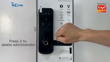 tuya snart lock A230- delete Master Password