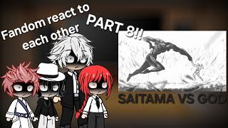 Fandom《🔥SAITAMA VS GOD🔥》react to gacha