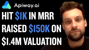 API integration tool hit $1k in MRR, raised $150k on $1.4m valuation